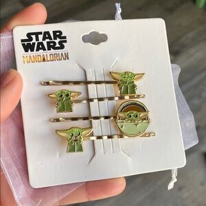 Star Wars Mandalorian Grogu hair pins new in bag